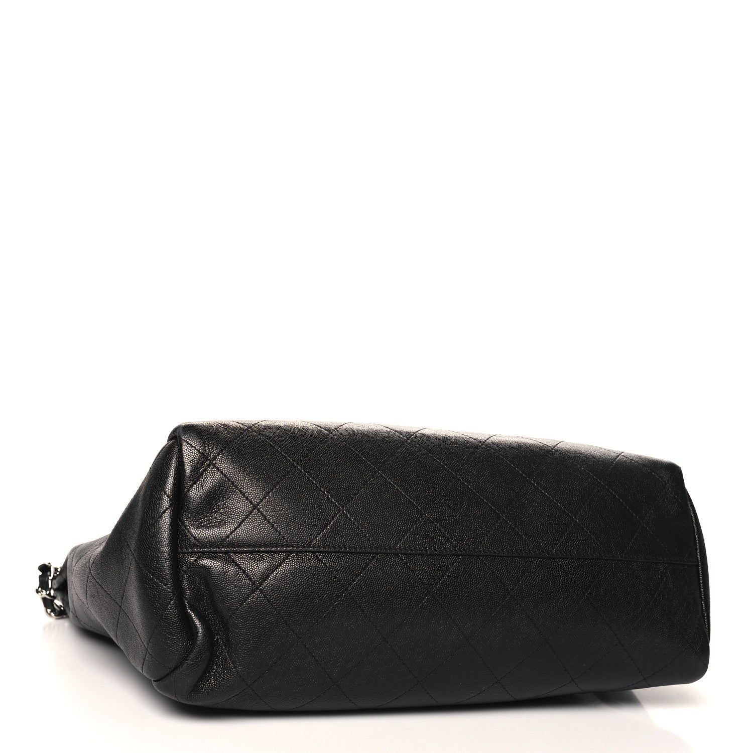 Chanel Caviar Stitched Large Shopping Tote Black 4 of 14