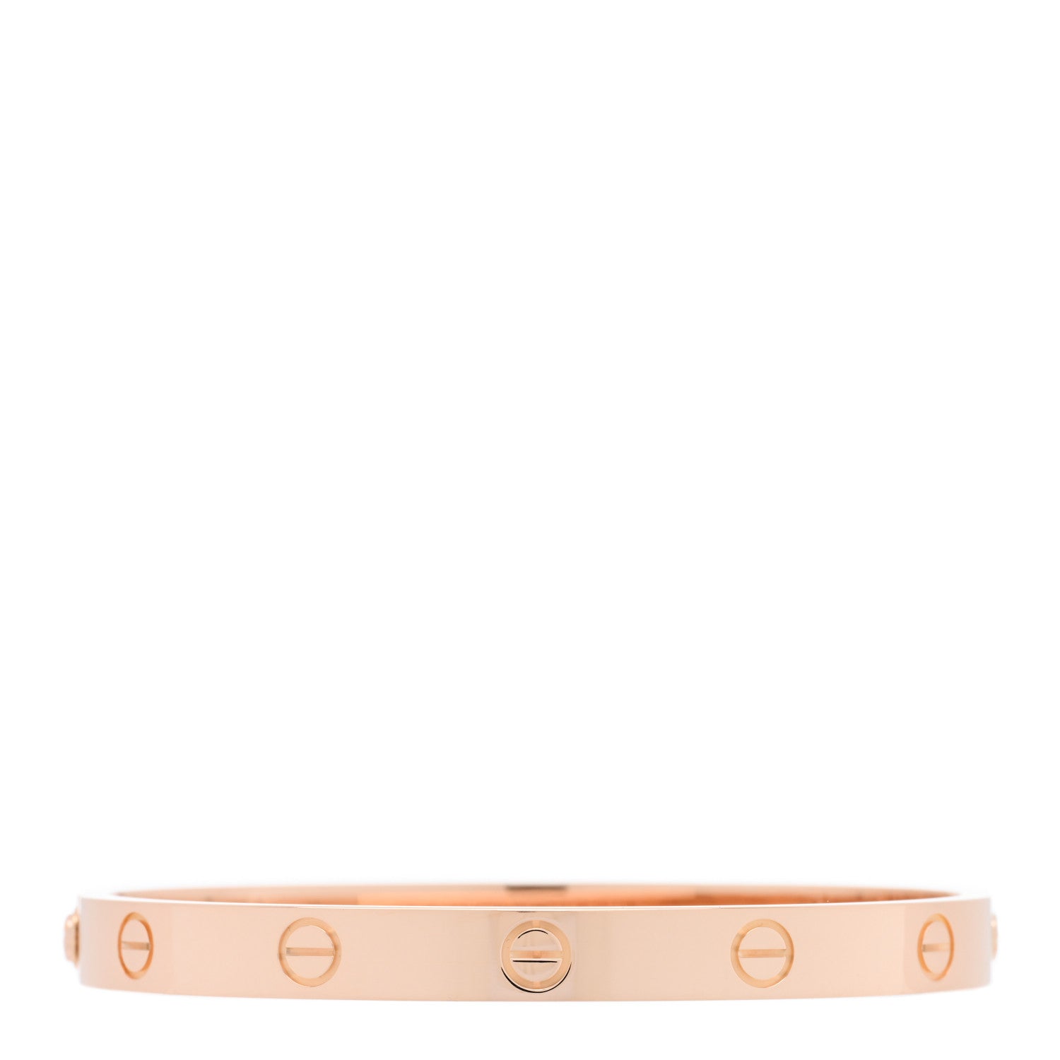 Cartier 18K Pink Gold LOVE Bracelet 17 2 of 5
