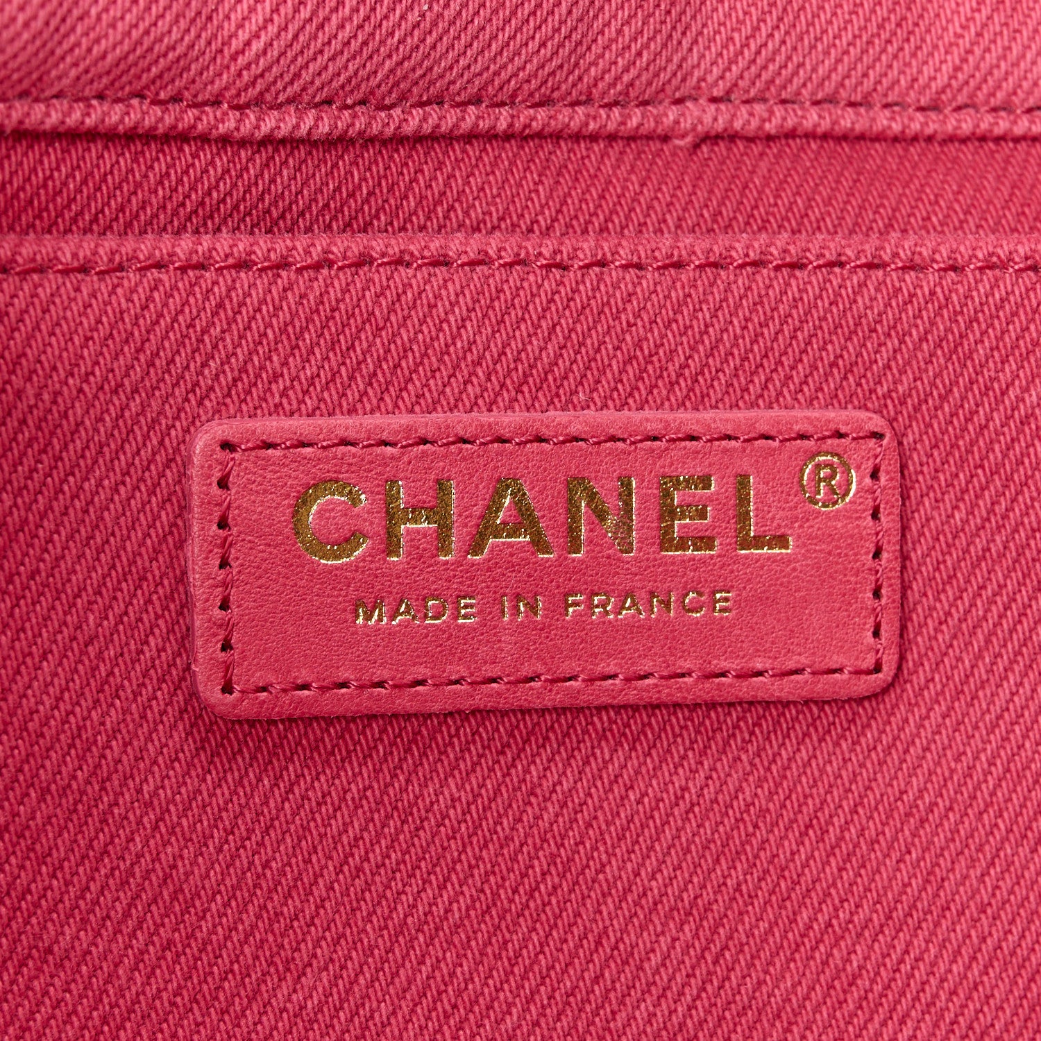 Chanel Denim Coco Flap Pink 6 of 12