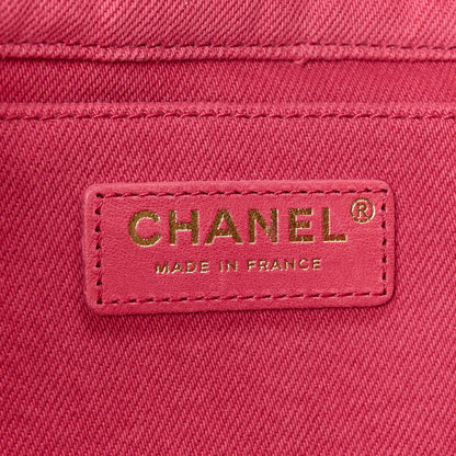 Chanel Denim Coco Flap Pink 6 of 12