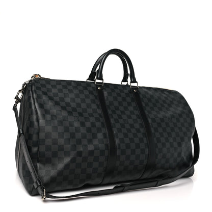 Louis Vuitton Damier Graphite Keepall Bandouliere 55 2 of 8