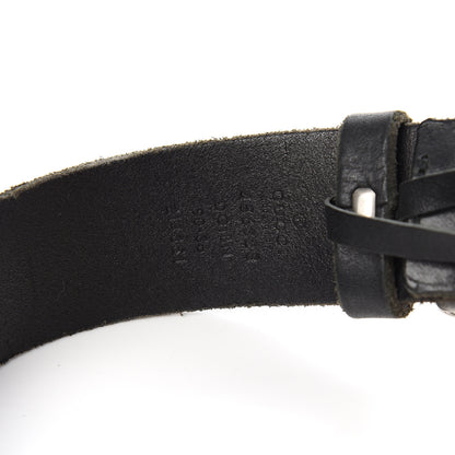 Gucci Calfskin Braided Dionysus Belt 90 36 Black 6 of 6