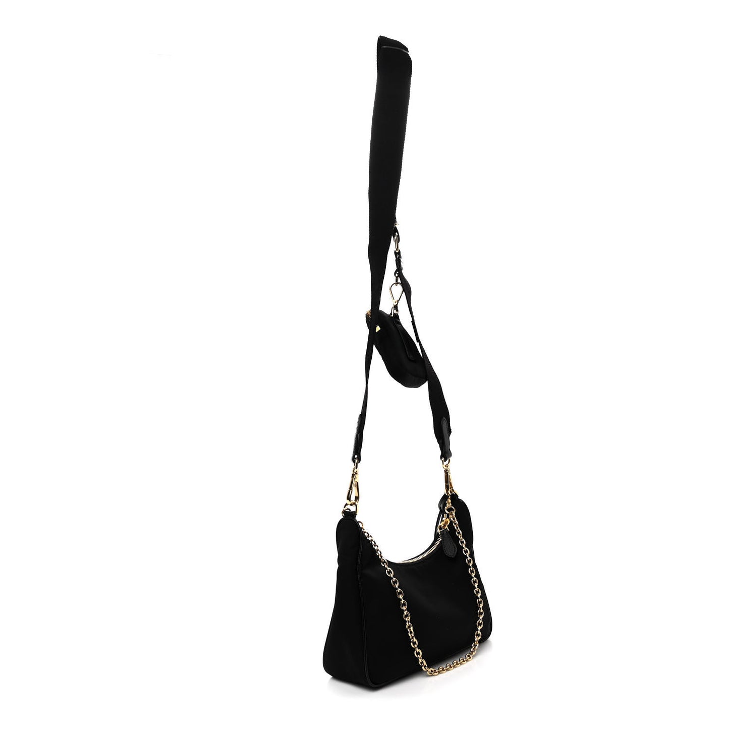 Nylon Re-Edition 2005 Shoulder Bag Black