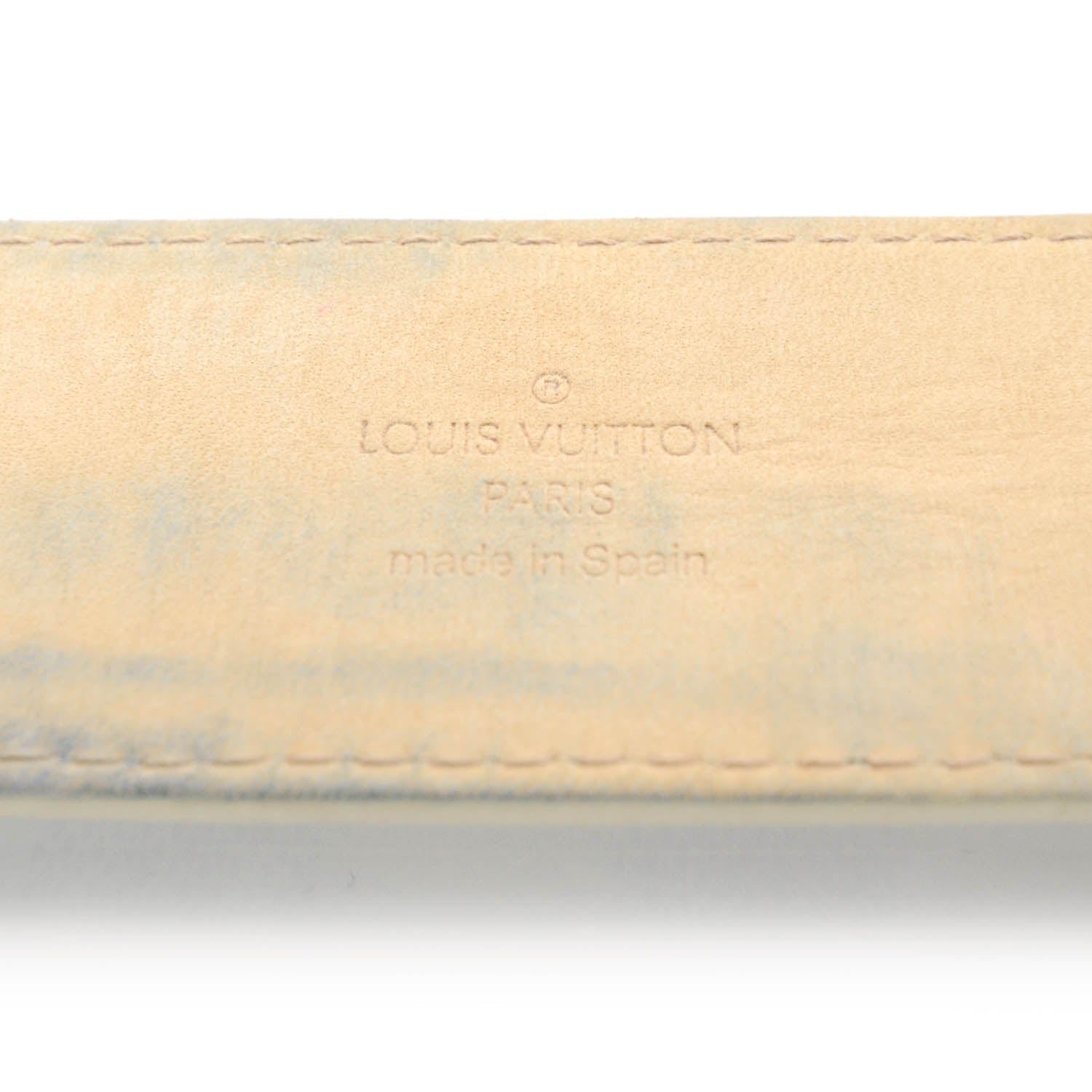 Louis Vuitton Damier Azur LV Initiales Belt 90 36 2 of 5