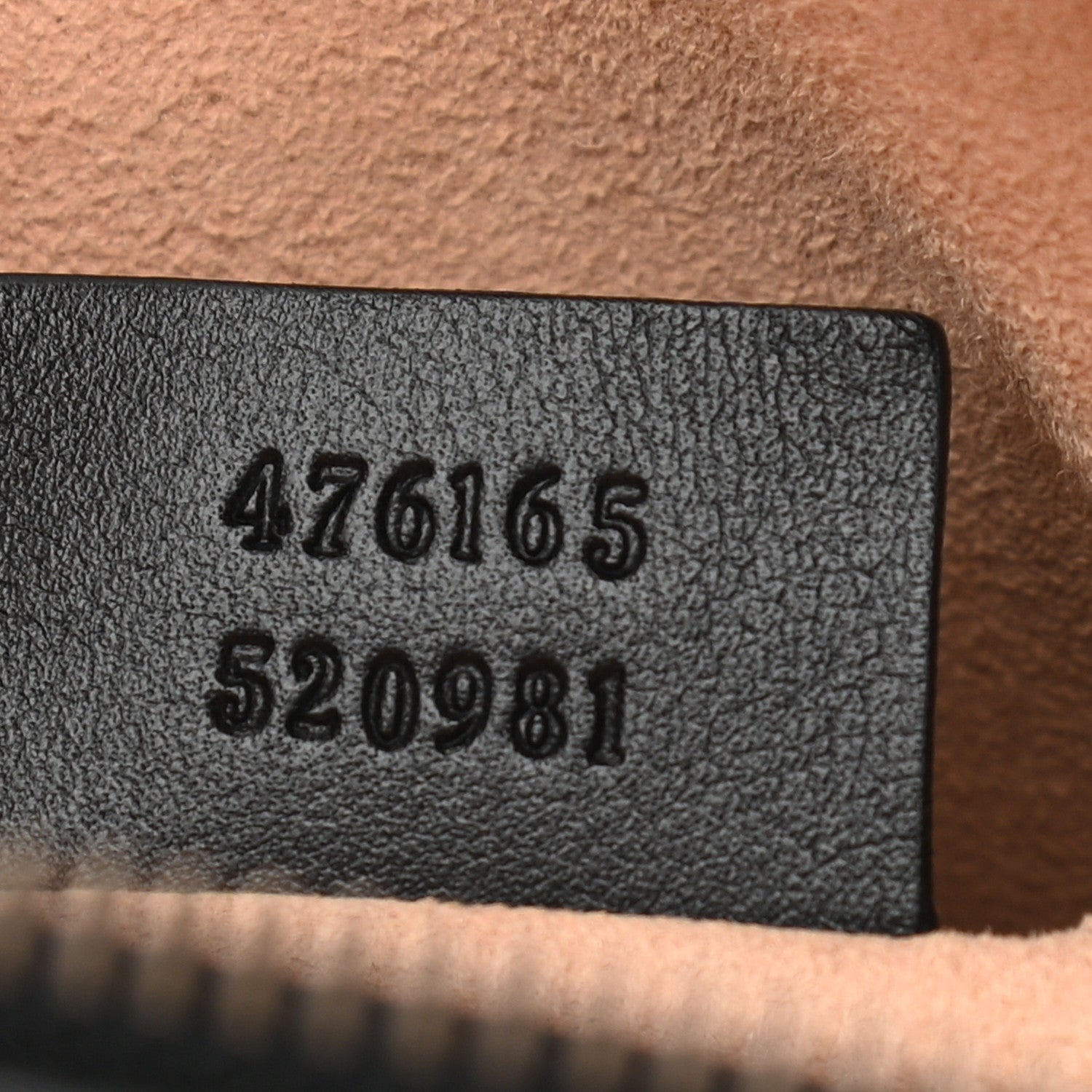 Gucci Calfskin Matelasse GG Marmont Cosmetic Case Black 7 of 7