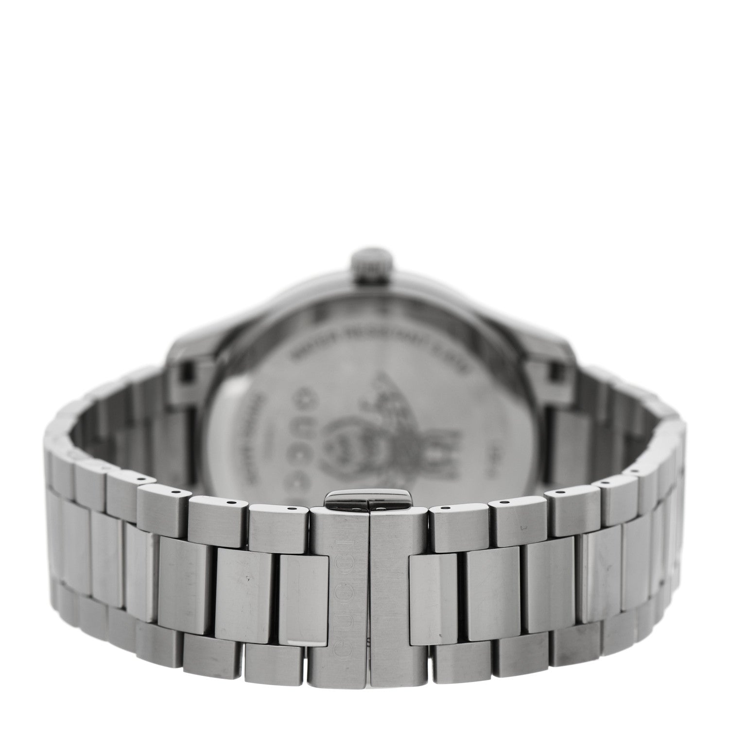 Gucci Stainless Steel 38mm G-Timeless Bee Quartz Watch Black 3 of 4
