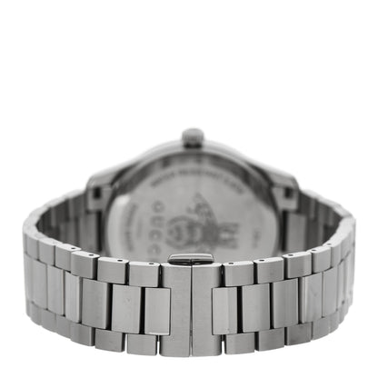 Gucci Stainless Steel 38mm G-Timeless Bee Quartz Watch Black 3 of 4