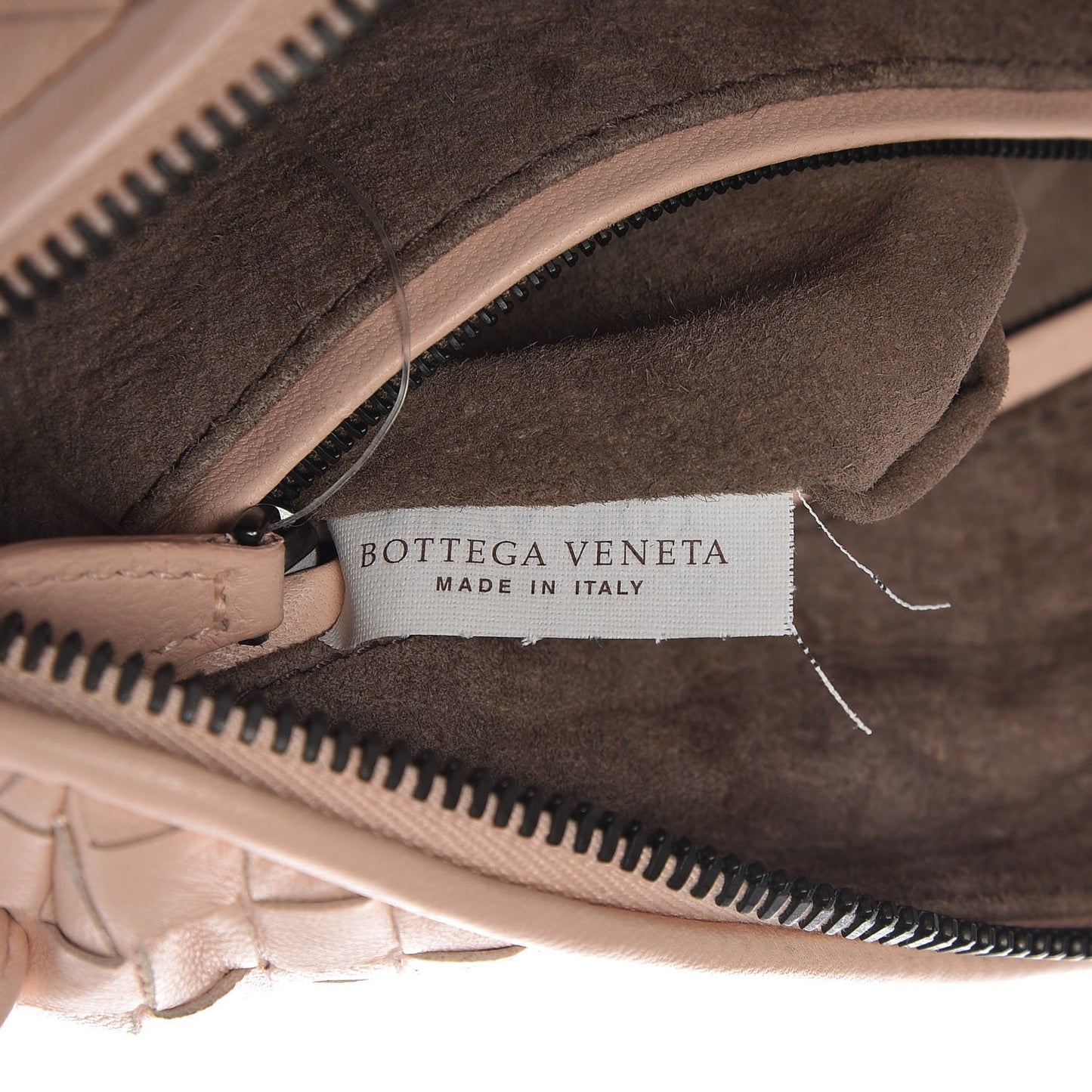 Nappa Intrecciato Nodini Crossbody Messenger Flamingo