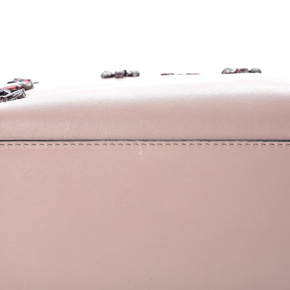 Valentino Garavani Nappa Crystal B Diamond Tote Light Pink 15 of 17