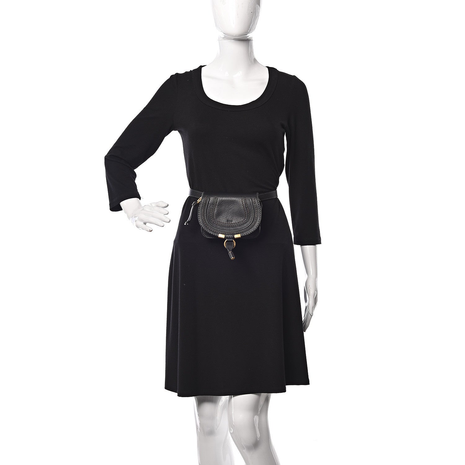 Chloe Calfskin Marcie Belt Bag Black 2 of 15
