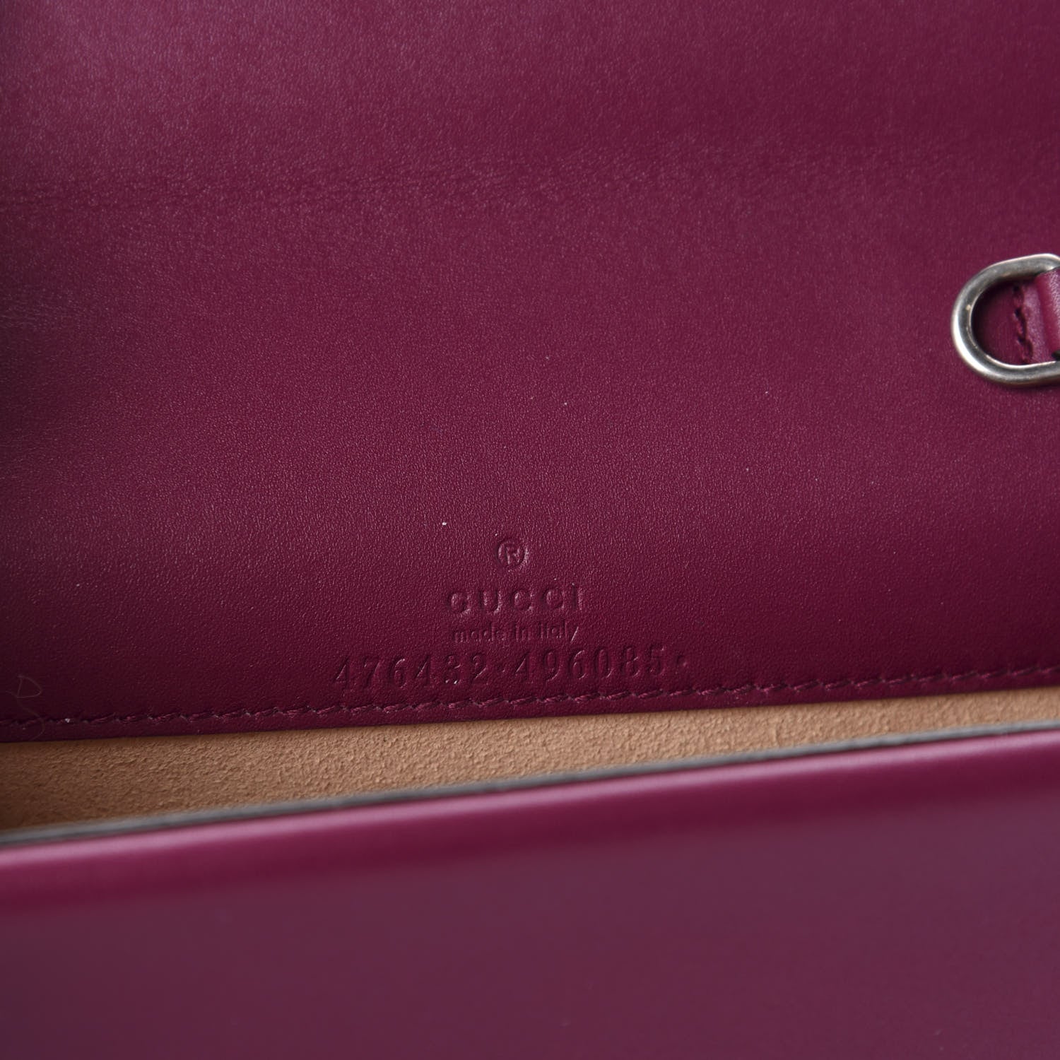 Gucci Velvet Super Mini Dionysus Shoulder Bag Fuchsia Violet Cyclamen 8 of 11