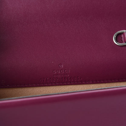 Gucci Velvet Super Mini Dionysus Shoulder Bag Fuchsia Violet Cyclamen 8 of 11
