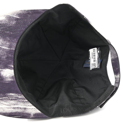 Louis Vuitton Lambskin LV Tie Dye Cap 60 Black White 7 of 8