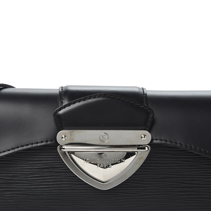 Louis Vuitton Epi Montaigne Clutch Black 9 of 9