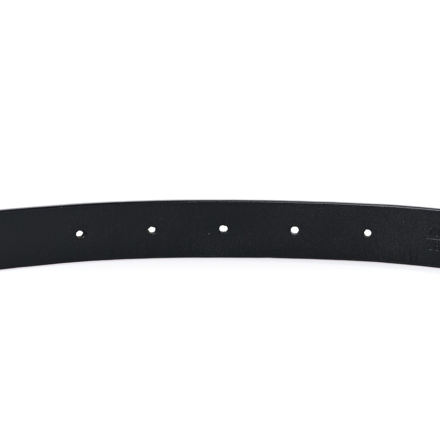Louis Vuitton Calfskin Crystal Flower 20MM LV Initiales Belt 70 28 Black 4 of 4