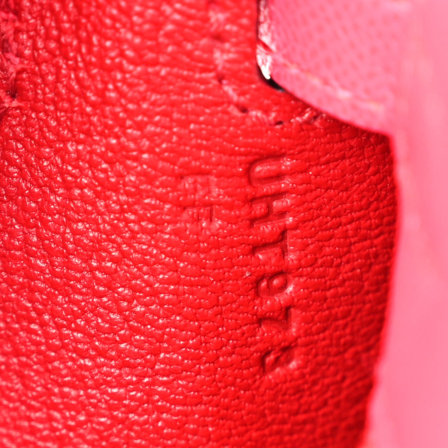 Madame Calfskin Verso Kelly Sellier 25 Rose Extreme Rouge Piment
