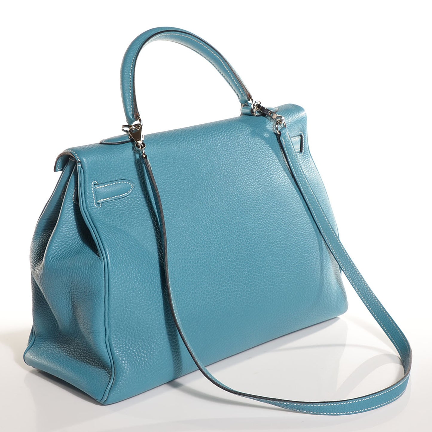 Togo Kelly Retourne 35 Blue Jean