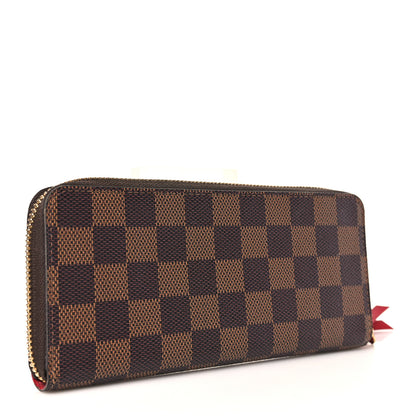 Louis Vuitton Damier Ebene Clemence Wallet 2 of 5