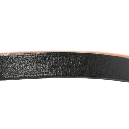 Hermes Chamonix Hapi 3MM Triple Tour Wrap Bracelet M Black 3 of 4