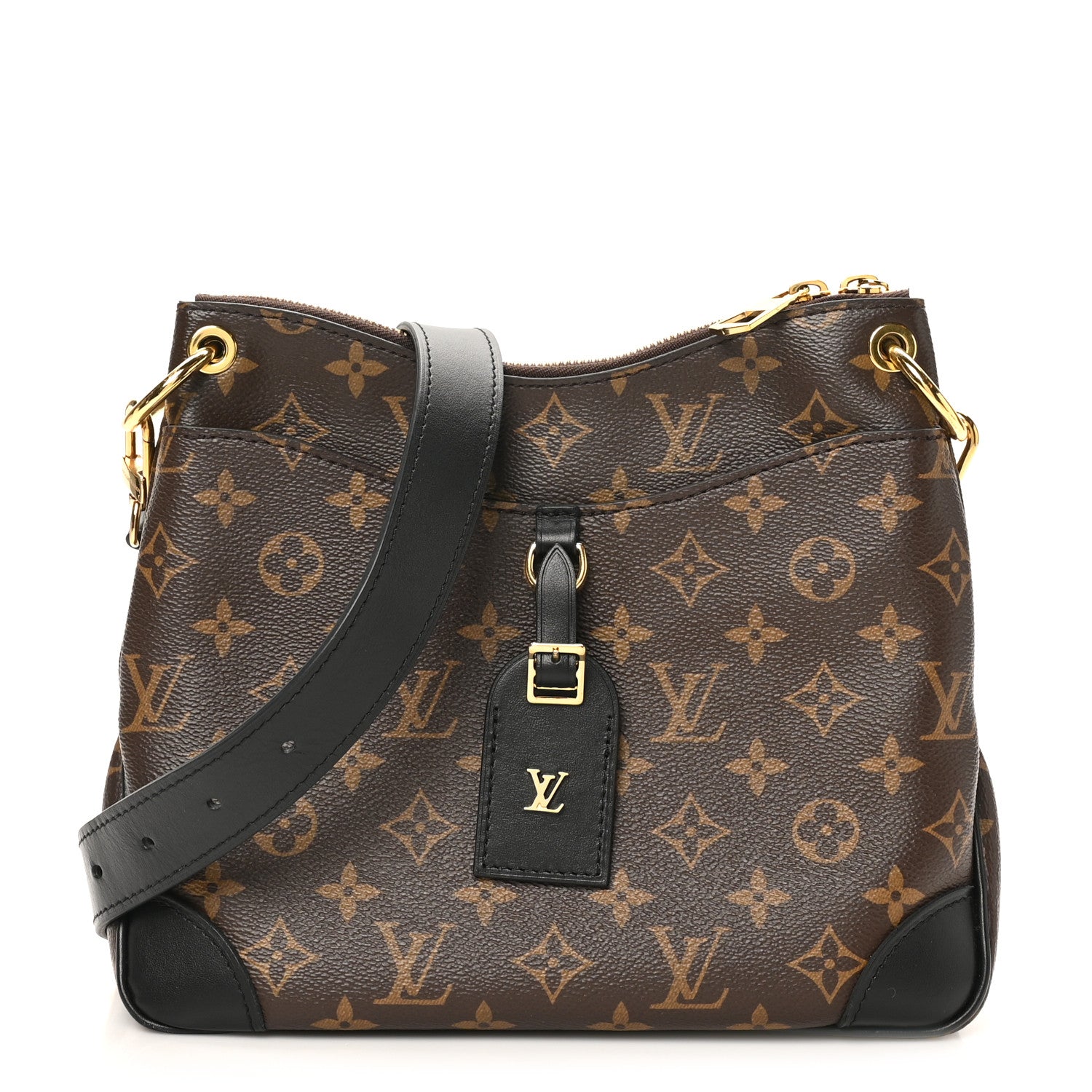 Louis Vuitton Monogram Odeon PM Black 1 of 9