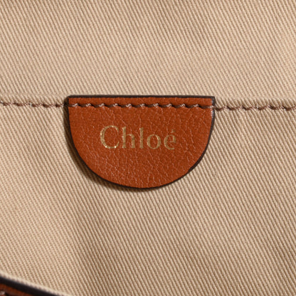 Chloe Calfskin Large Marcie Lock Messenger Armagnac 6 of 8