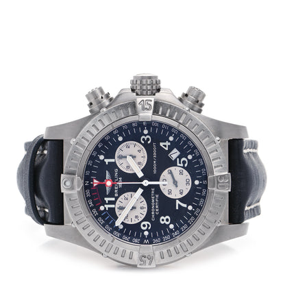 Breitling Titanium Calfskin 44mm Avenger Chronograph Automatic Watch Black E7336009 2 of 5