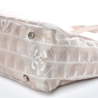 Chanel Metallic Nylon Small Travel Tote Pink 9 of 16
