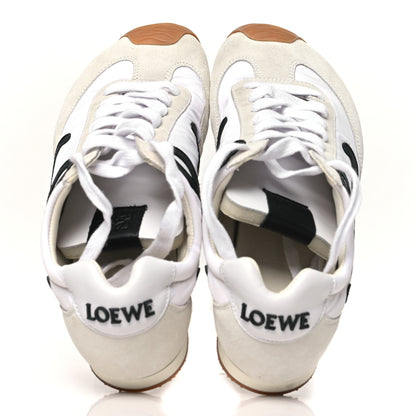 Loewe Nylon Suede Ballet Runners 2.0 Sneakers 37 White Black 2 of 11