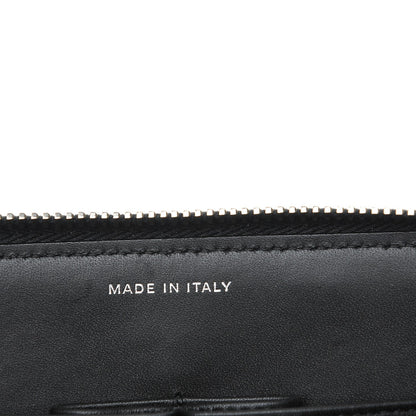 Chanel Patent Calfskin Quilted Zipped Clutch Black 7 of 8