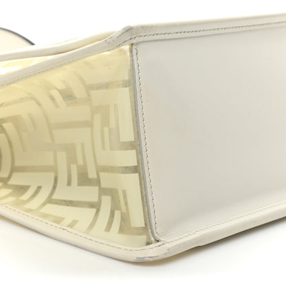 Fendi TPU FF Vitello Century F is Fendi Kan I Shoulder Bag White 8 of 18