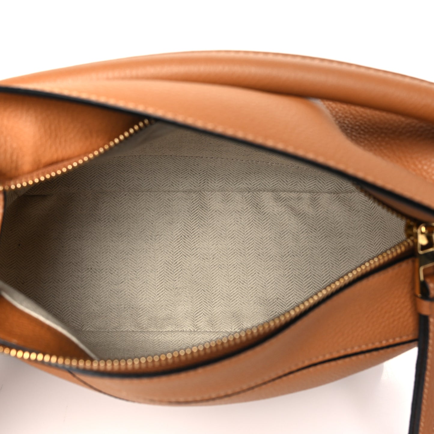 Calfskin Small Puzzle Bag Tan