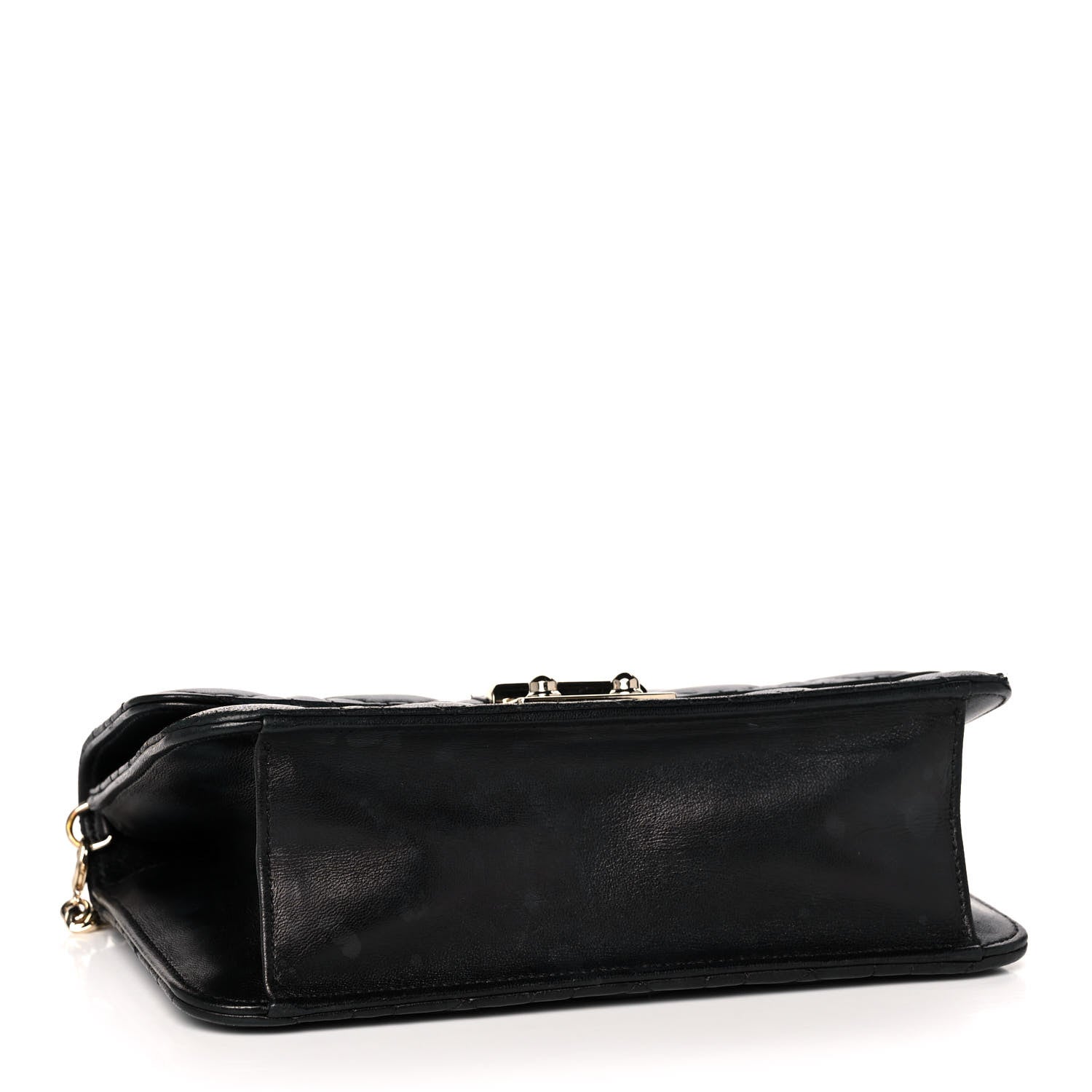 Christian Dior Lambskin Cannage Miss Dior Promenade Pouch Black 4 of 13