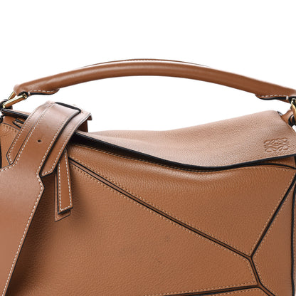 Loewe Calfskin Medium Puzzle Bag Tan 11 of 11