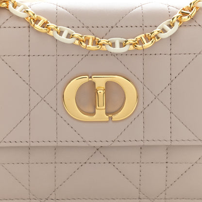Christian Dior Lambskin Macrocannage Bi-Color Mini Miss Caro Bag Rose Quartz 9 of 11