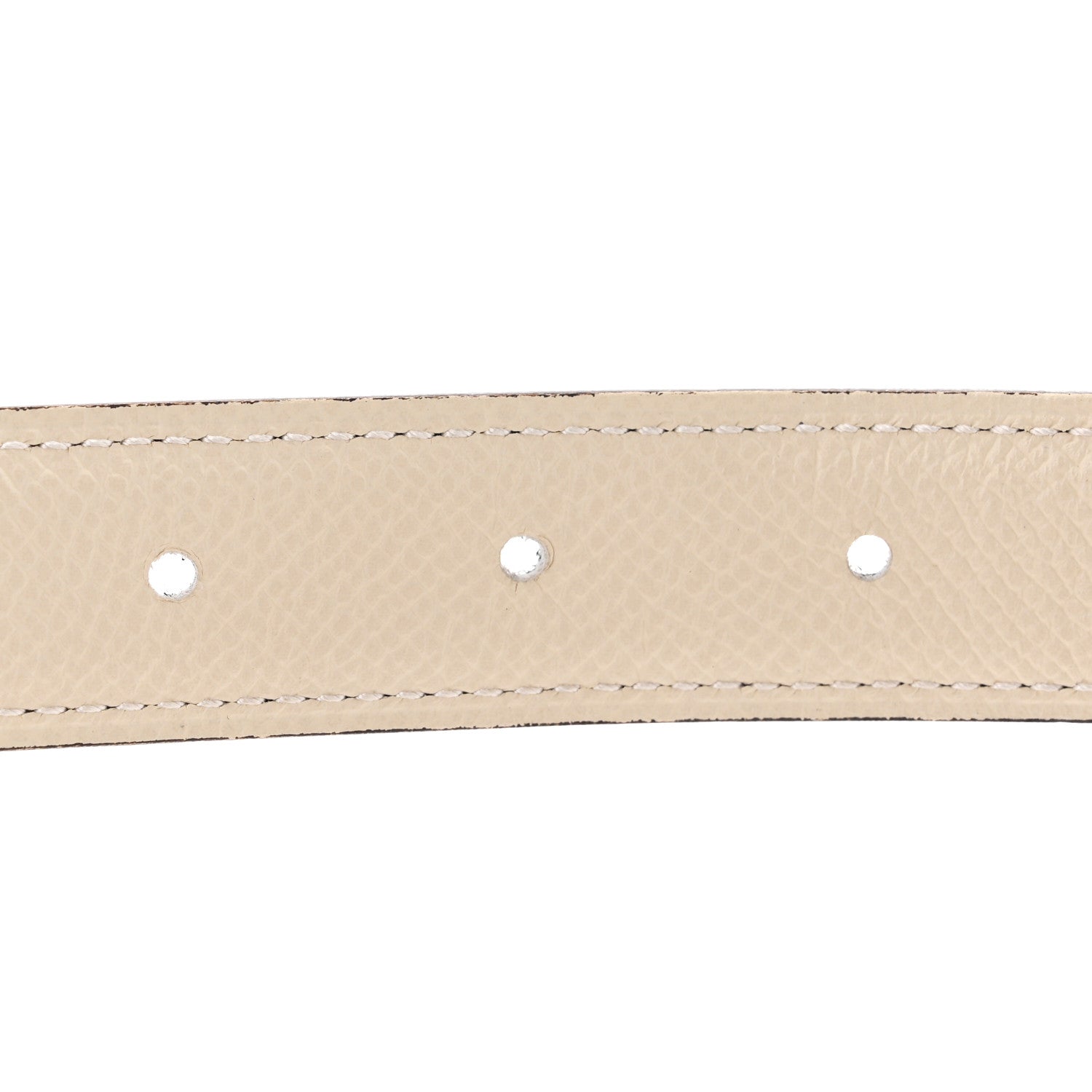 Hermes Swift Epsom 24mm Flot Belt 80 32 Black Craie 5 of 6