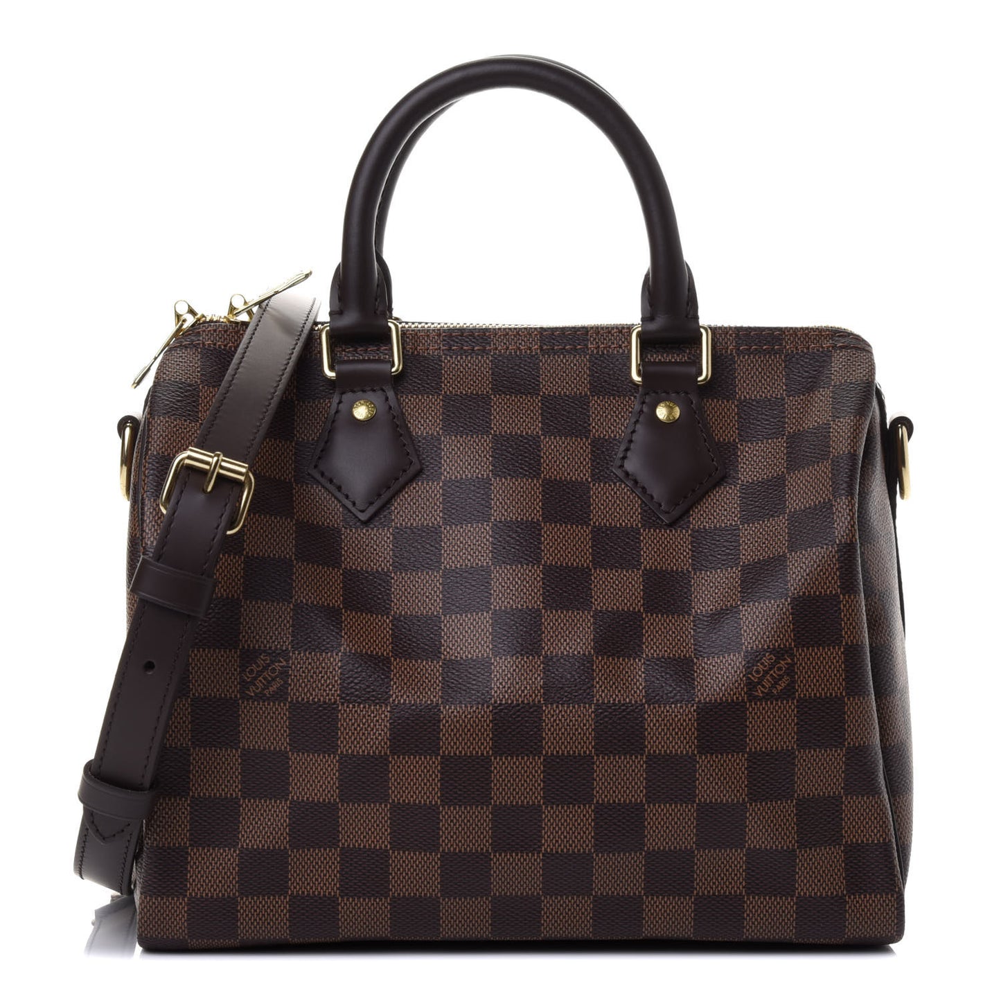 Damier Ebene Speedy Bandouliere 25