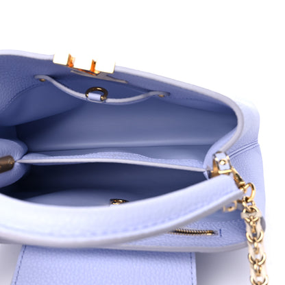 Louis Vuitton Taurillon Braided Chain Capucines BB Iris Creme 5 of 11