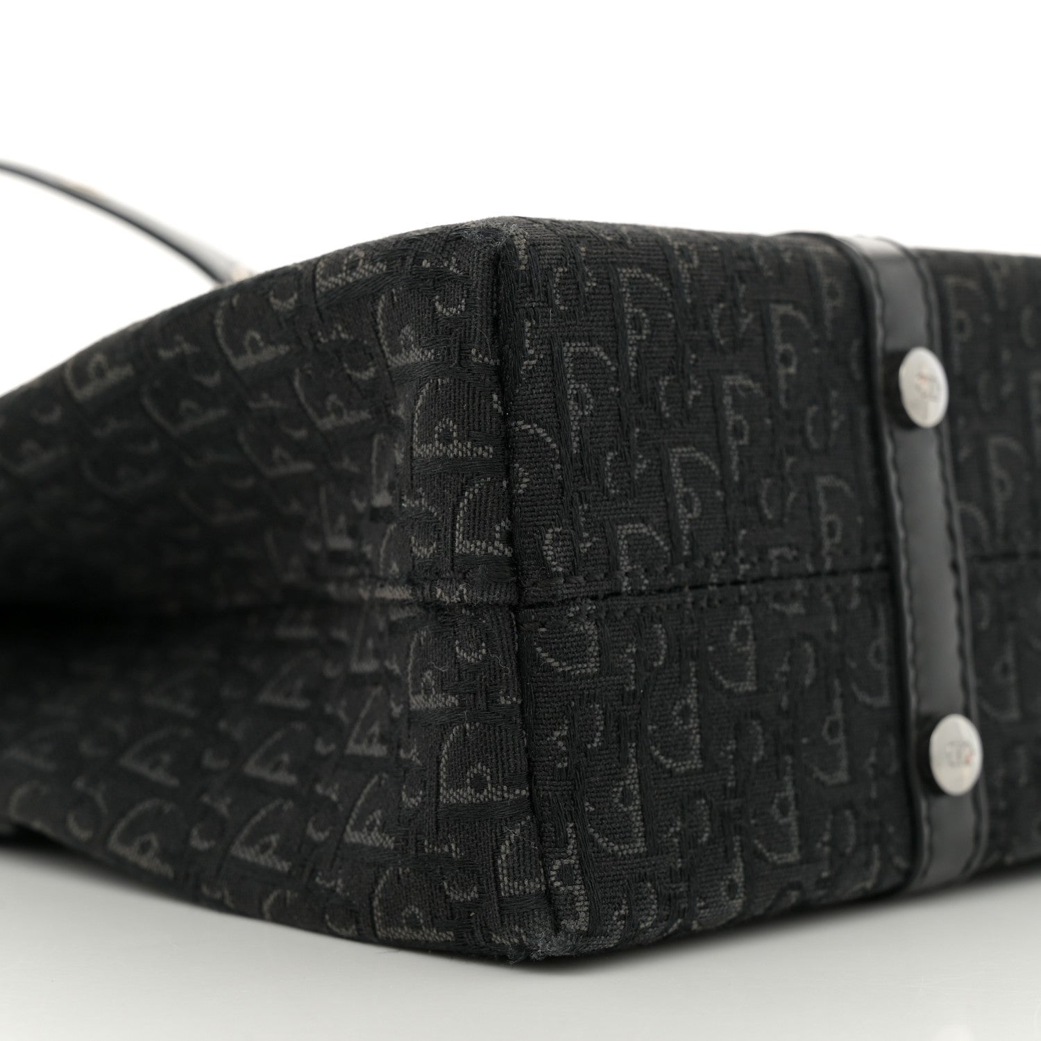 Christian Dior Monogram Street Chic Shoulder Bag Black 1740336
