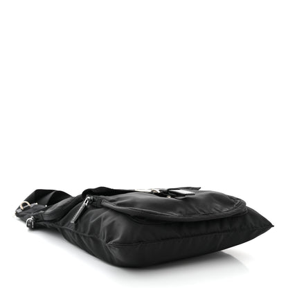 Prada Nylon Vela Sling Messenger Bag Black 4 of 10