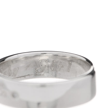 Tiffany Sterling Silver Diamond Return to Tiffany Narrow Ring 59 8.75 6 of 6