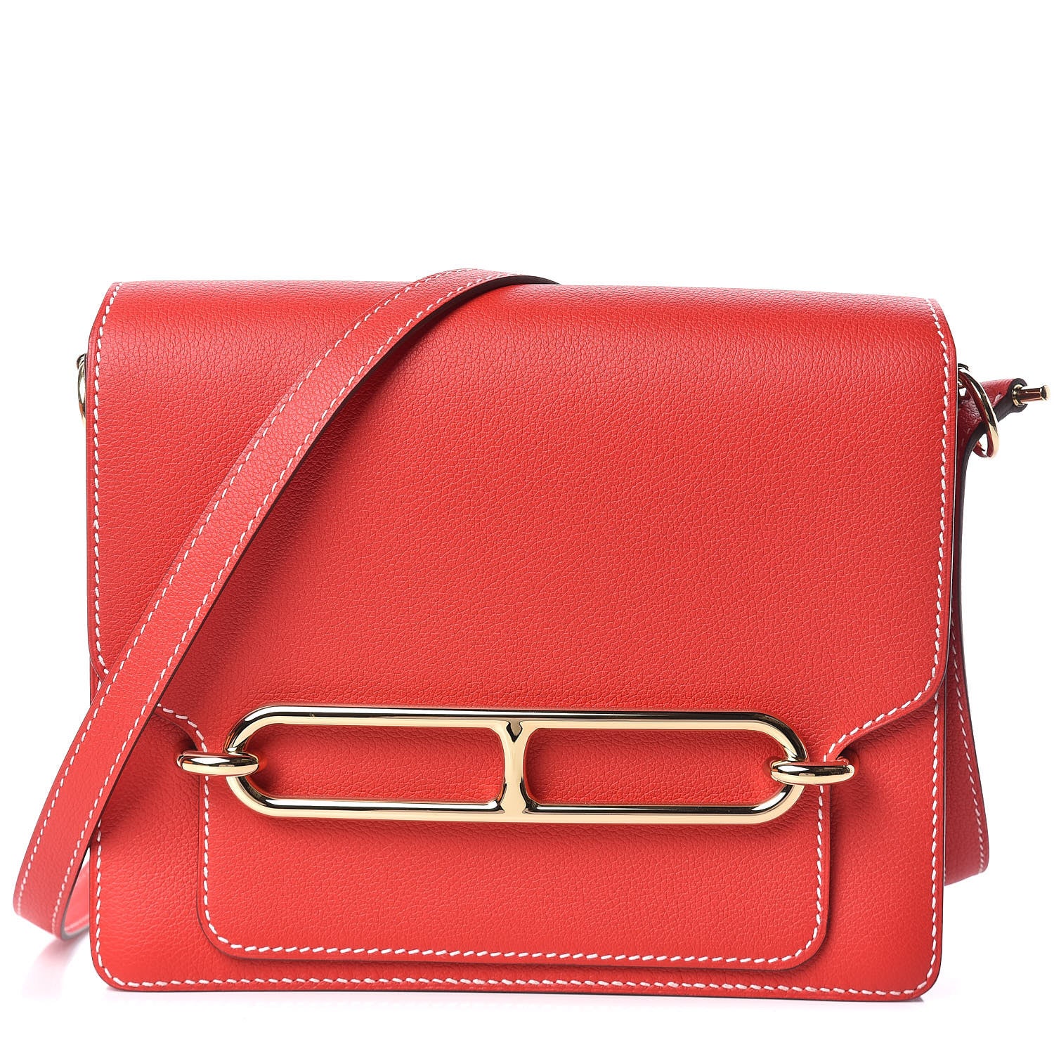 Hermes Evercolor Sac Roulis 23 Rouge De Coeur 1 of 11