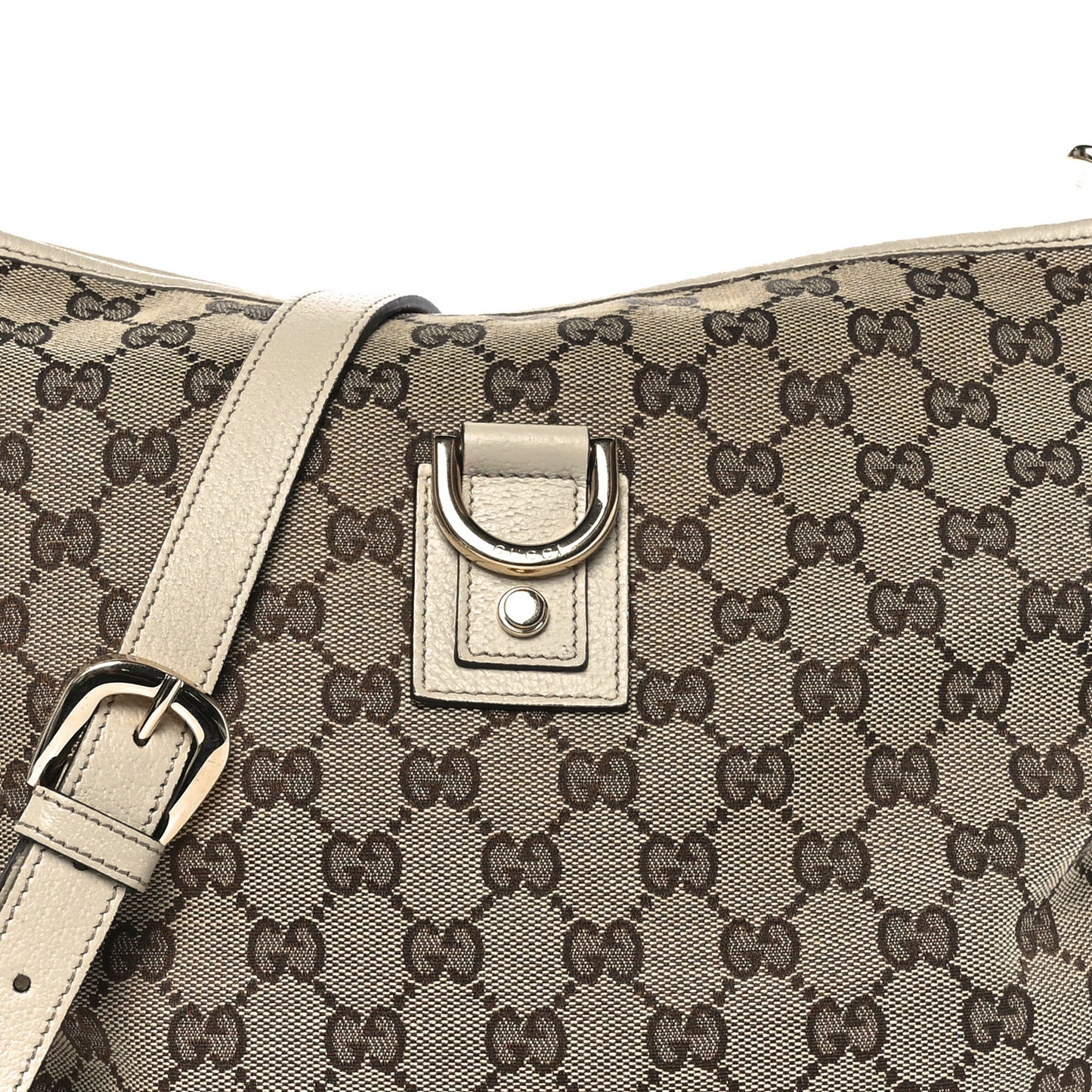 Monogram Abbey Messenger Bag Off White