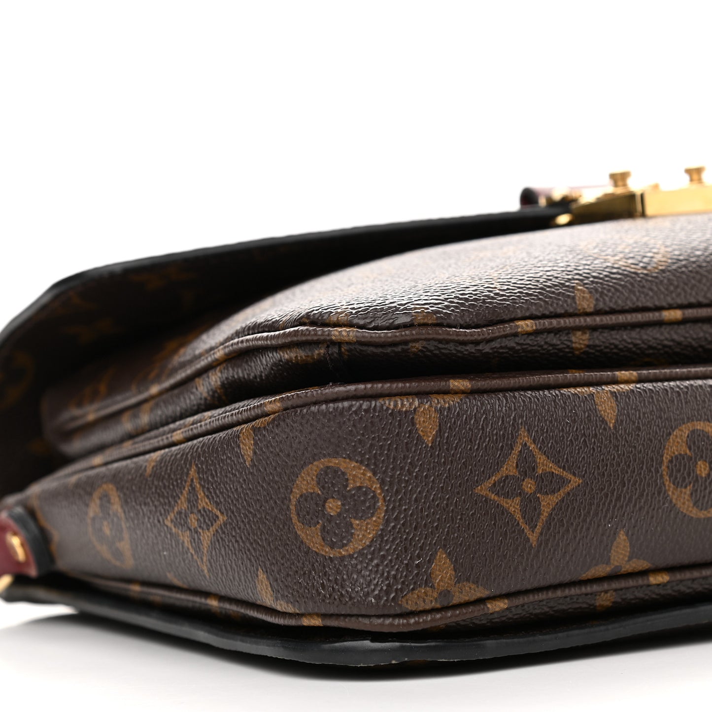 Monogram Braided Pochette Metis Safran