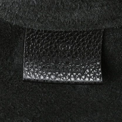 Gucci Calfskin Mens Logo Vertical Shopping Tote Black 6 of 10