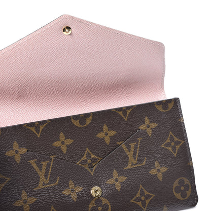 Louis Vuitton Monogram Jeanne Wallet Rose Ballerine 4 of 9