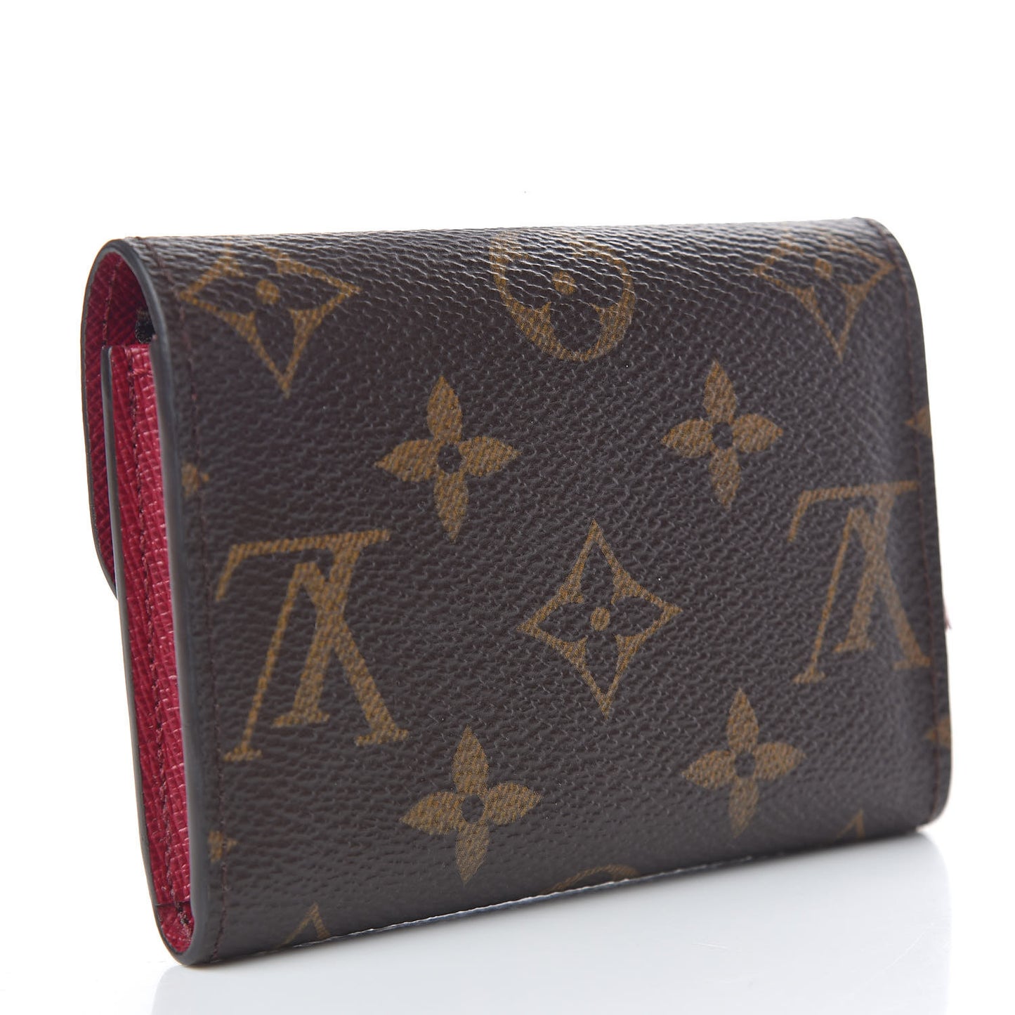 Monogram Rosalie Coin Purse Fuchsia