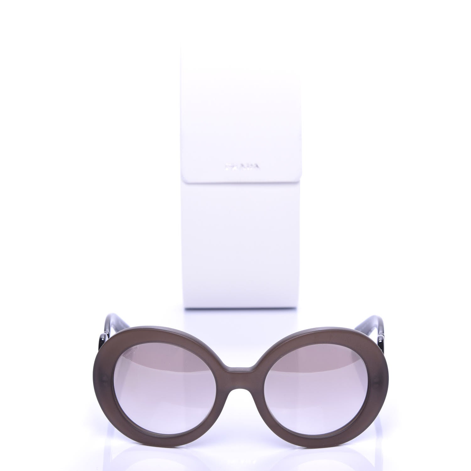 Prada Baroque Sunglasses SPR 27N Brown 8 of 8