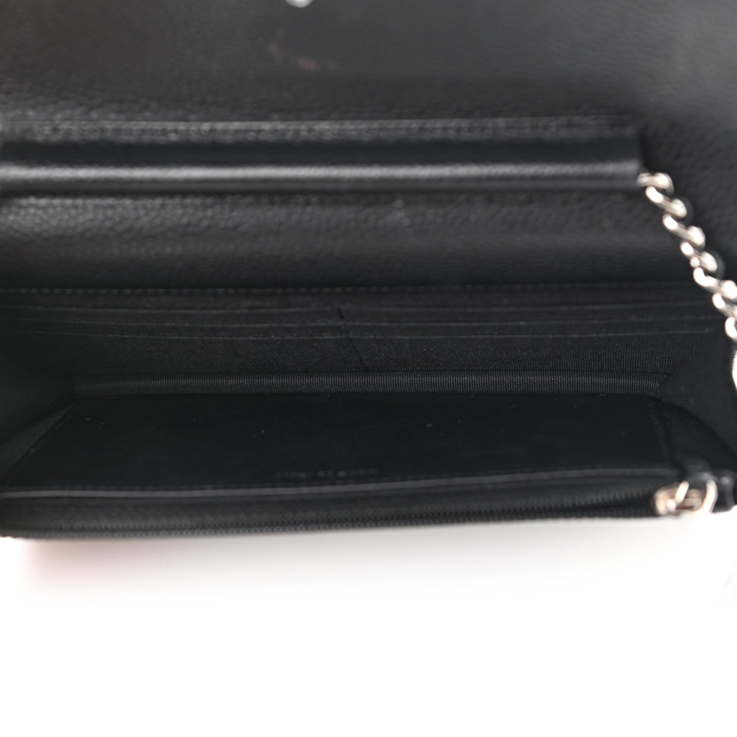 Chanel Caviar Quilted Wallet On Chain WOC Black 5 of 13