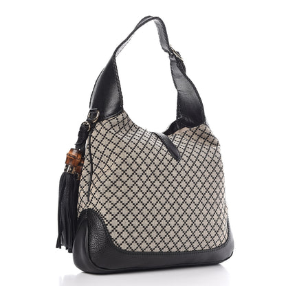 Gucci Diamante Medium New Jackie Shoulder Bag Black 3 of 13