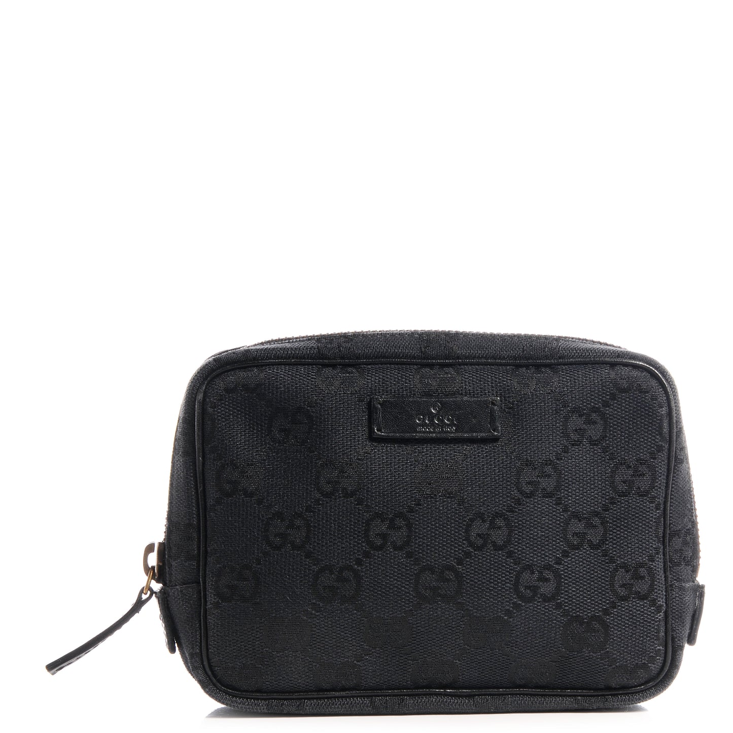 Canvas Monogram Small Accessories Case Black